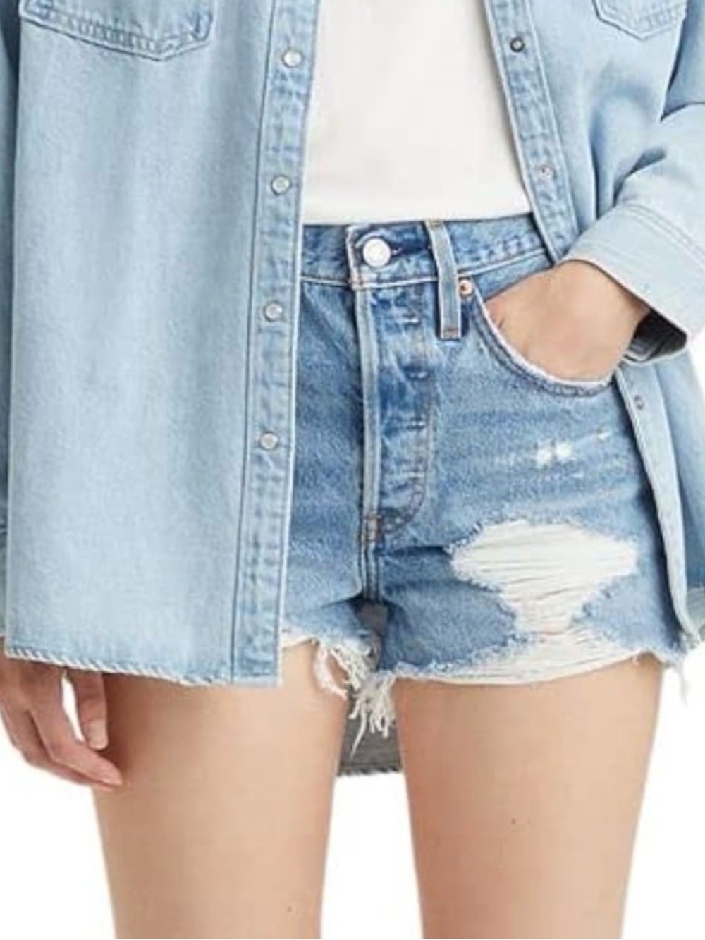 Levi’s Women’s 501 Original Shorts Quiet Riot